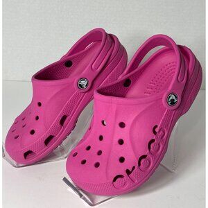 Kids Crocs Classic Clog Sandals Pink Slip-On Lightweight Size 1/3